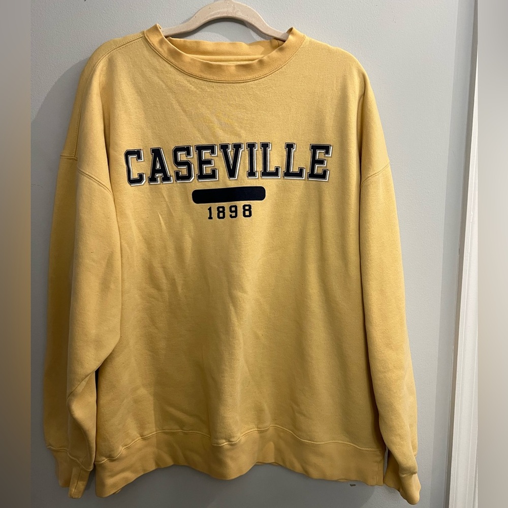 Oversized crewneck